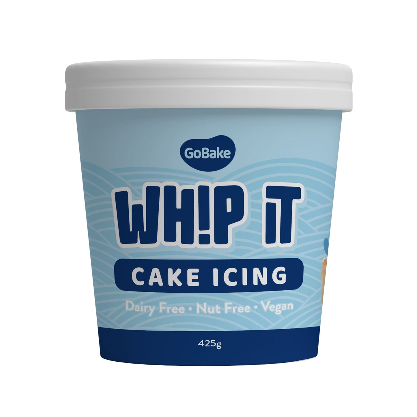 GoBake Whip It Cake Icing Pastel Blue 425g
