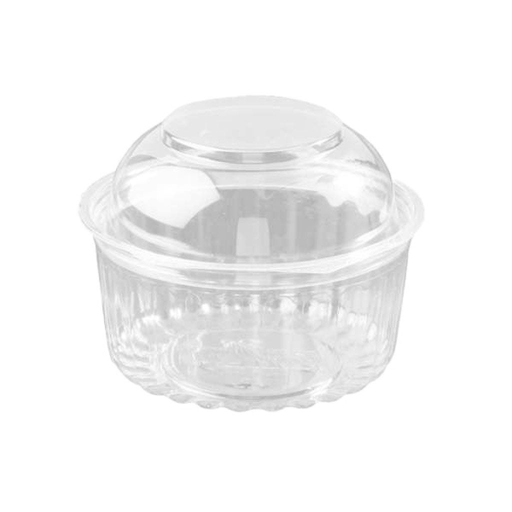 Sho Bowl Clear Round Dome Lid 12oz (341ml) | 50/Pack