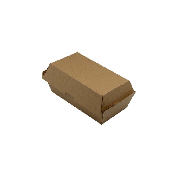 Kraft Corrugated Regular Snack Box 175x90x85mm | 50/Pack