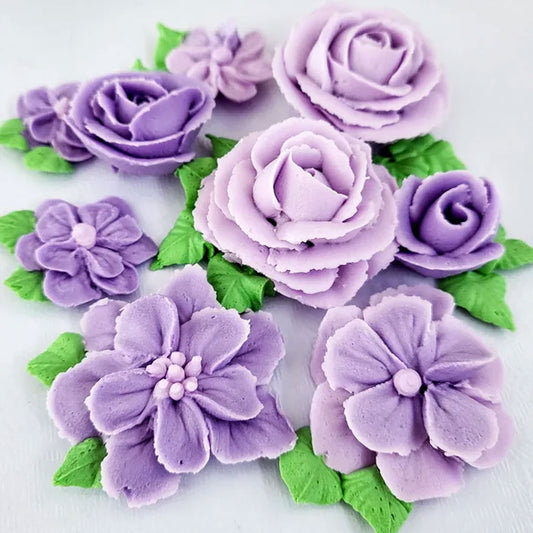Cake Craft Flower Piping Tip Set | 4 Piece