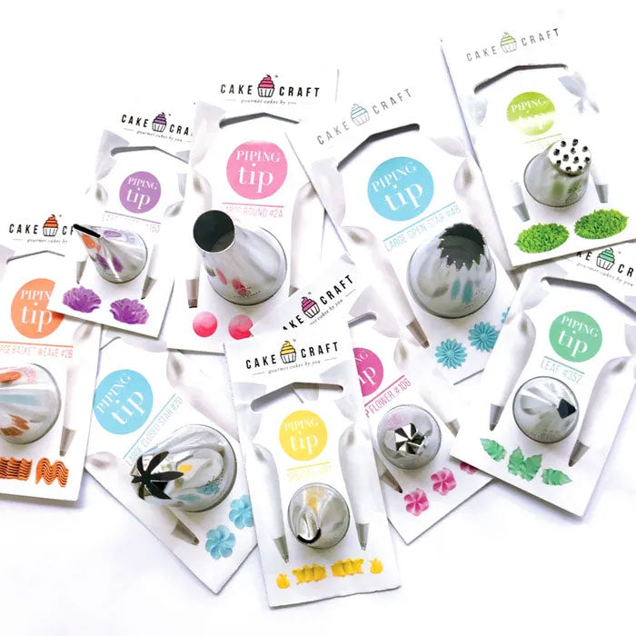 Cake Craft #402 Large Ruffle Piping Tip Stainless Steel