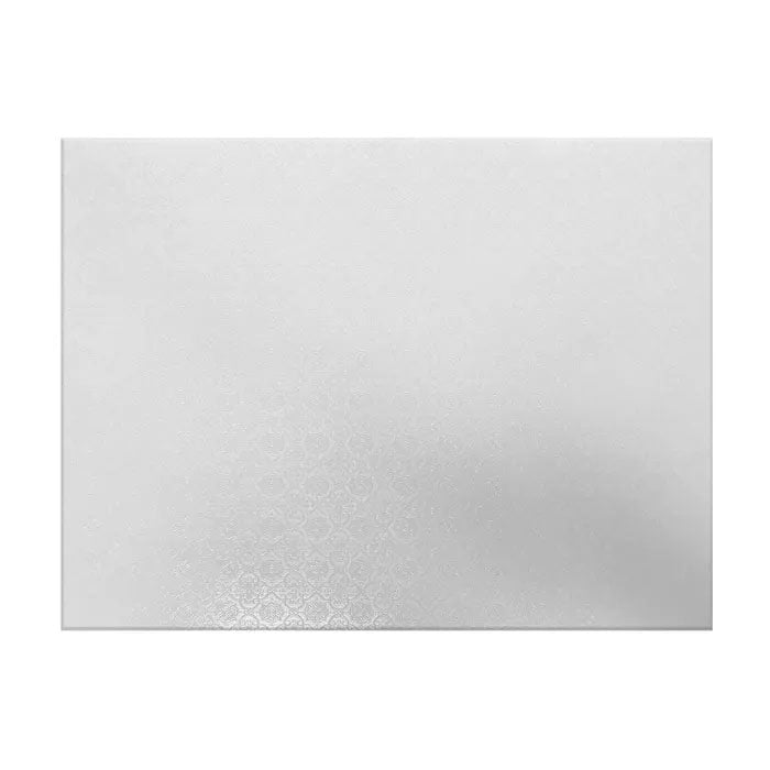 Cake Board Rectangle White 11x13 Inch | 6mm Thick MDF