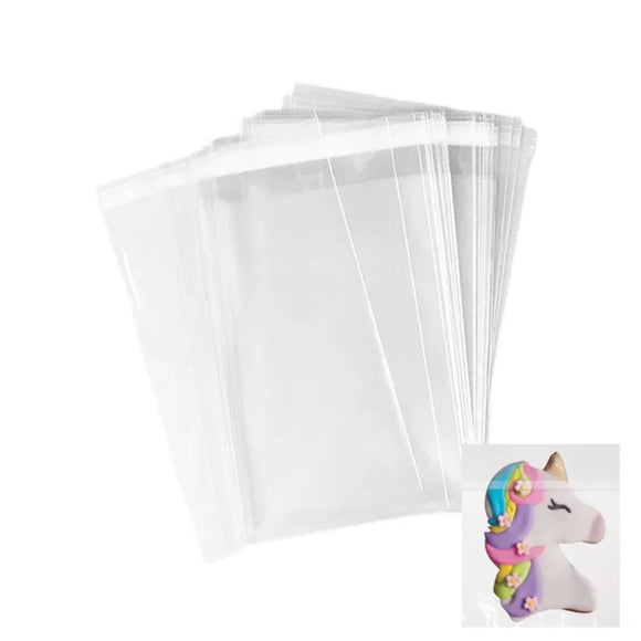 Cake Craft Self Sealing Cello Bags 100x150mm 100/Pack