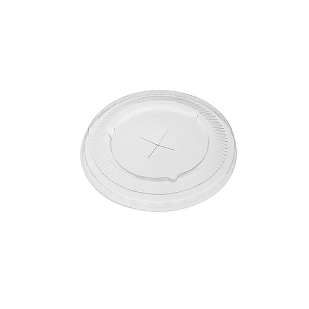 Emperor Clear PET Flat Lid to fit 12oz & 16oz Emperor PET Clear Cups | 50/Pack