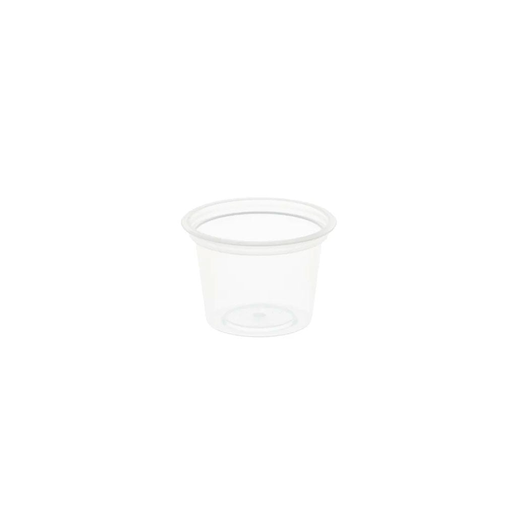 T100 Portion Cup Clear Plastic 30ml |100/Pack