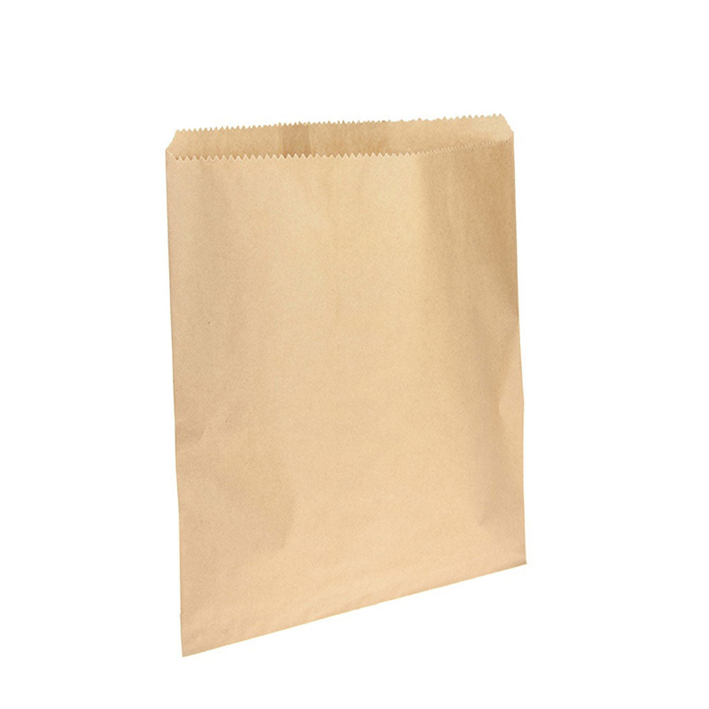 Flat Brown #10 Paper Bag | 100/Pack