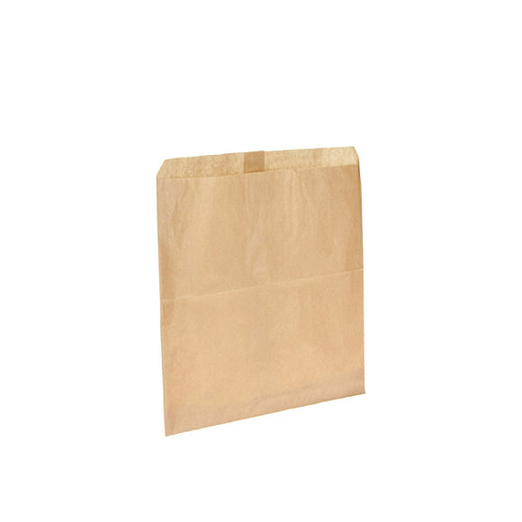 Flat Brown #5 Paper Bags 235mm x 270mm 100/Pack