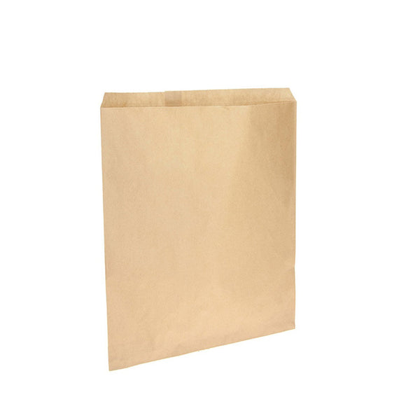 Flat Brown #9 Paper Bags 280mm x 340mm 500/Pack