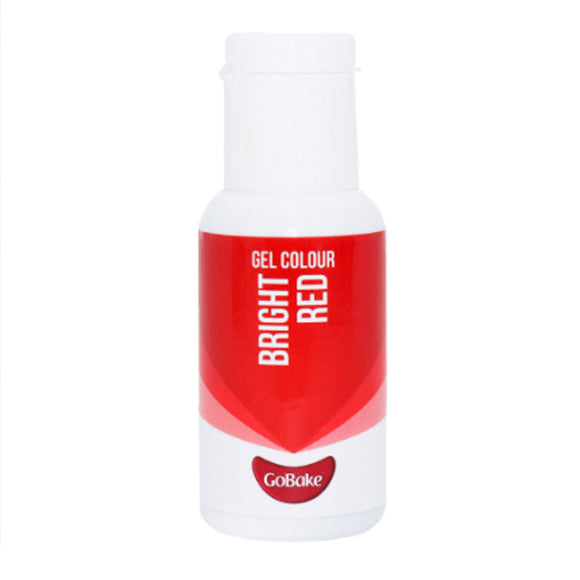 GoBake Gel Food Colour Bright Red 21g