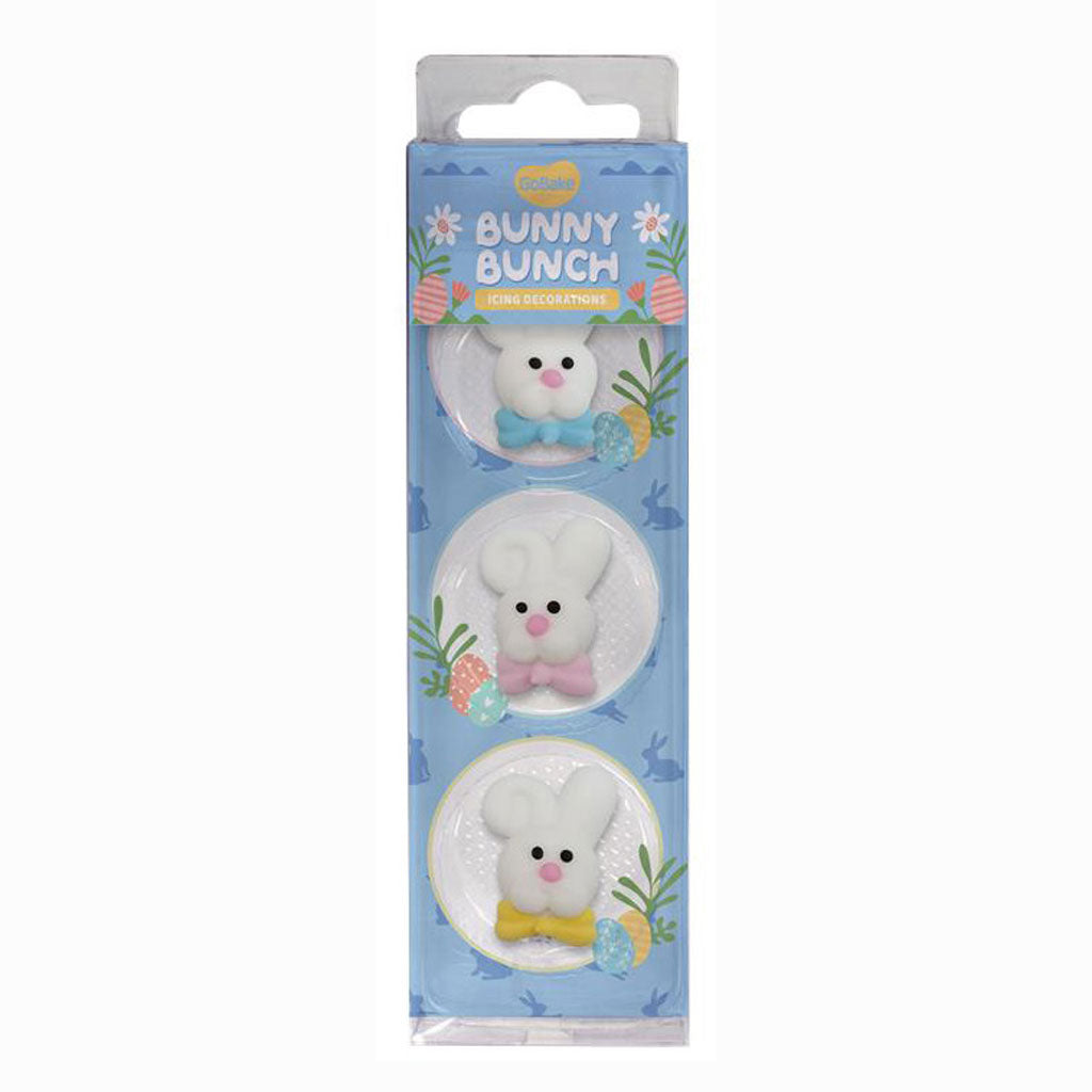 GoBake Icing Decorations Bunny Bunch | 6/Pack