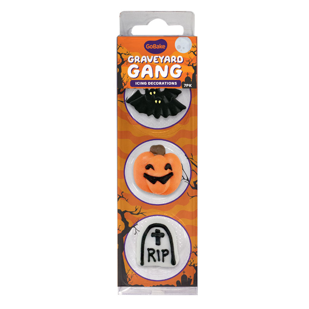GoBake Icing Decorations Graveyard Gang | 7/Pack