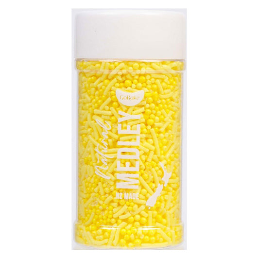 GoBake Sprinkle Medley Natural Yellow 85g