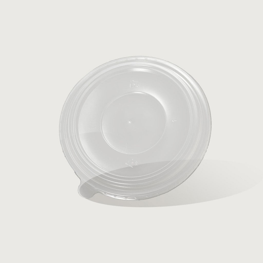 IKON PP Round 180mm Lid for IKON Kraft Round 850-1300ml Soup Bowl | 50/Pack