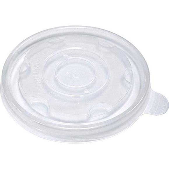 IKON Plastic Lid to fit 8oz IKON Kraft Paper Soup Cups 50/Pack