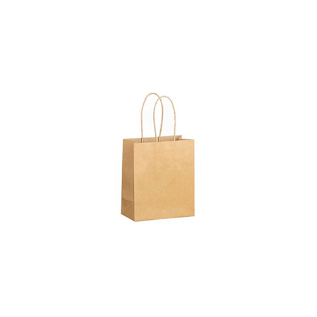 Kraft Twist Handle Paper Bag 'Runt' (2XS) | Each