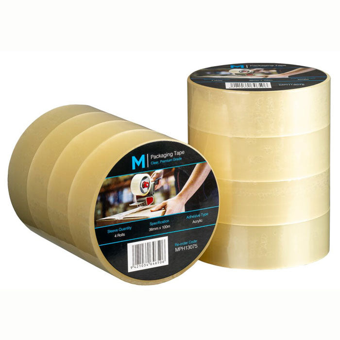 bundles of clear preimium packaging tape