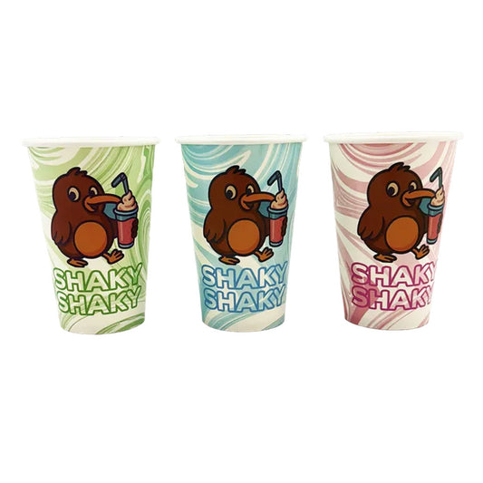 Qiwi Milkshake Cup 'Shaky Shaky' 16oz | 25/Pack
