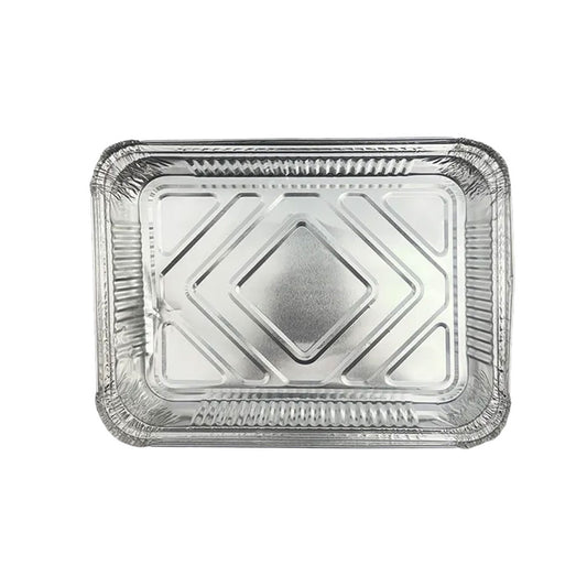 Qiwi Foil Hangi Tray & Lid Set - 1100ml | 50/Pack