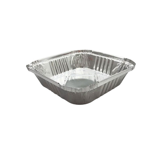 Qiwi Foil Hangi Tray & Lid Set - 540ml | 50/Pack