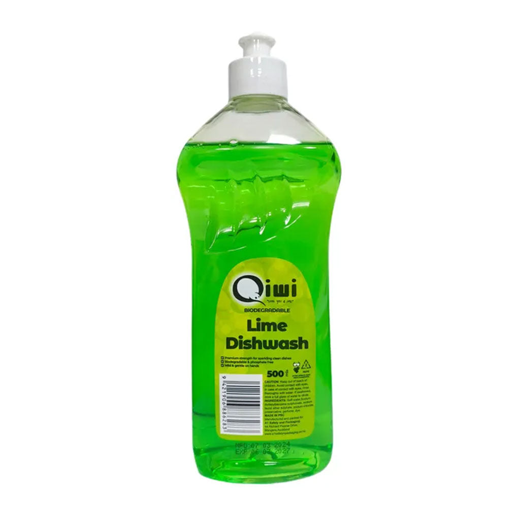 Qiwi Lime Dishwashing Liquid 500ml