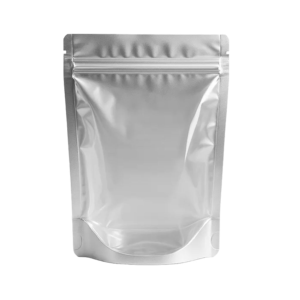 Qiwi Stand Up Pouch Foil Back Clear Front - Small | 50/Pack