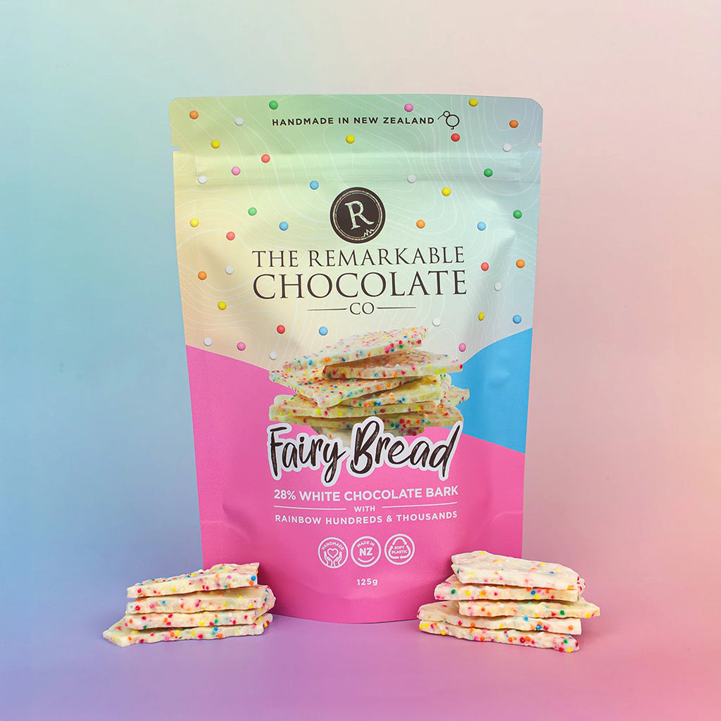 Remarkable Chocolate Luxury Bark - Fairy Bread | 125g