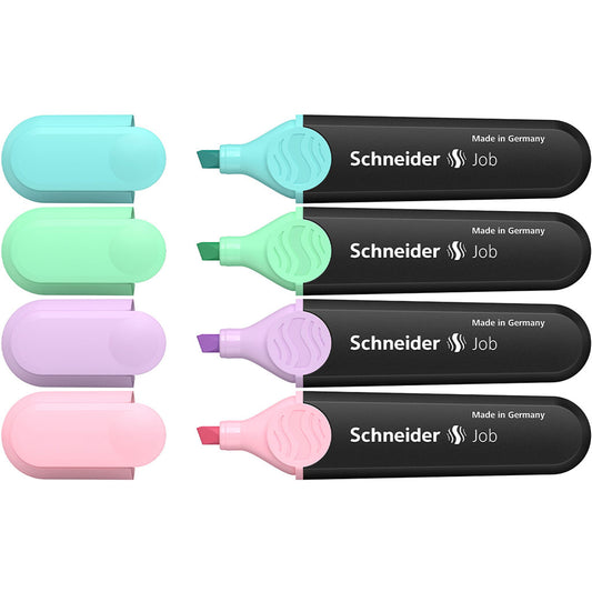 Schneider Job Highlighters - Pastel | 4/Pack
