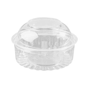 Sho Bowl Clear Round Dome Lid 8oz (227ml) 25/Pack