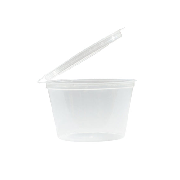 TCC100 Portion Cup with Hinged Lid 100ml 50/Pack