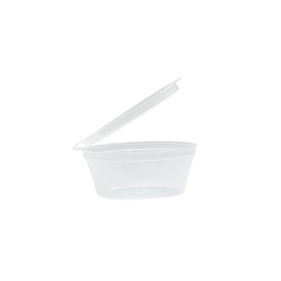 TCC35 Portion Cup with Hinged Lid 35ml 50/Pack