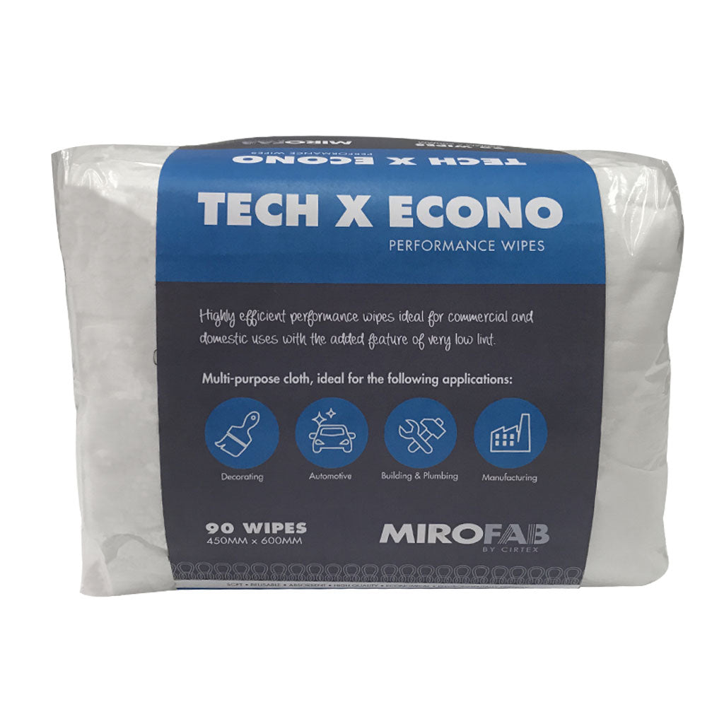 Tech X Econo Performance Wipes | 90/Pack