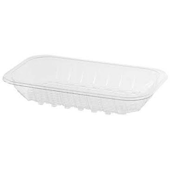 Clear Aquacell RPET Plastic Meat Tray 97 224x172x42mm 360/Ctn