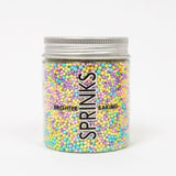 Sprinks Spring Pastel Blend Nonpareils Sprinkles 65g (Mix of Pink, Blue, Yellow, Green, Blue & Purple Nonpareils)