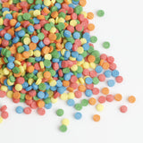 GoBake Rainbow Assorted Sequin Shaped Sprinkle Mix 3mm 70g (Red, Orange, Yellow, Blue, Green)