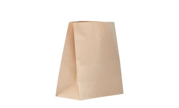 Small Checkout Paper Bags 260x305x140mm 250/Ctn