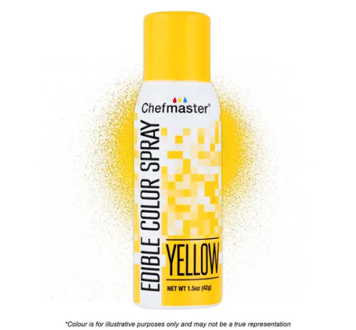 Chefmaster Yellow Edible Colour Spray 1.5oz/42g