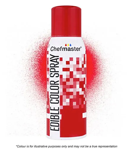 Chefmaster Red Edible Colour Spray 1.5oz/42g