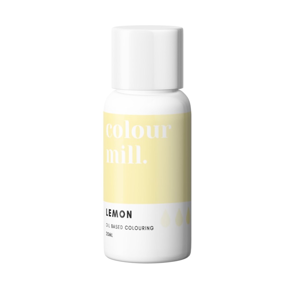 Colour Mill Lemon Yellow Oil Based Food Colouring 20ml