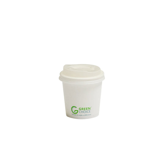 Green Choice Single Wall White PLA 4oz Cup 50/Pack