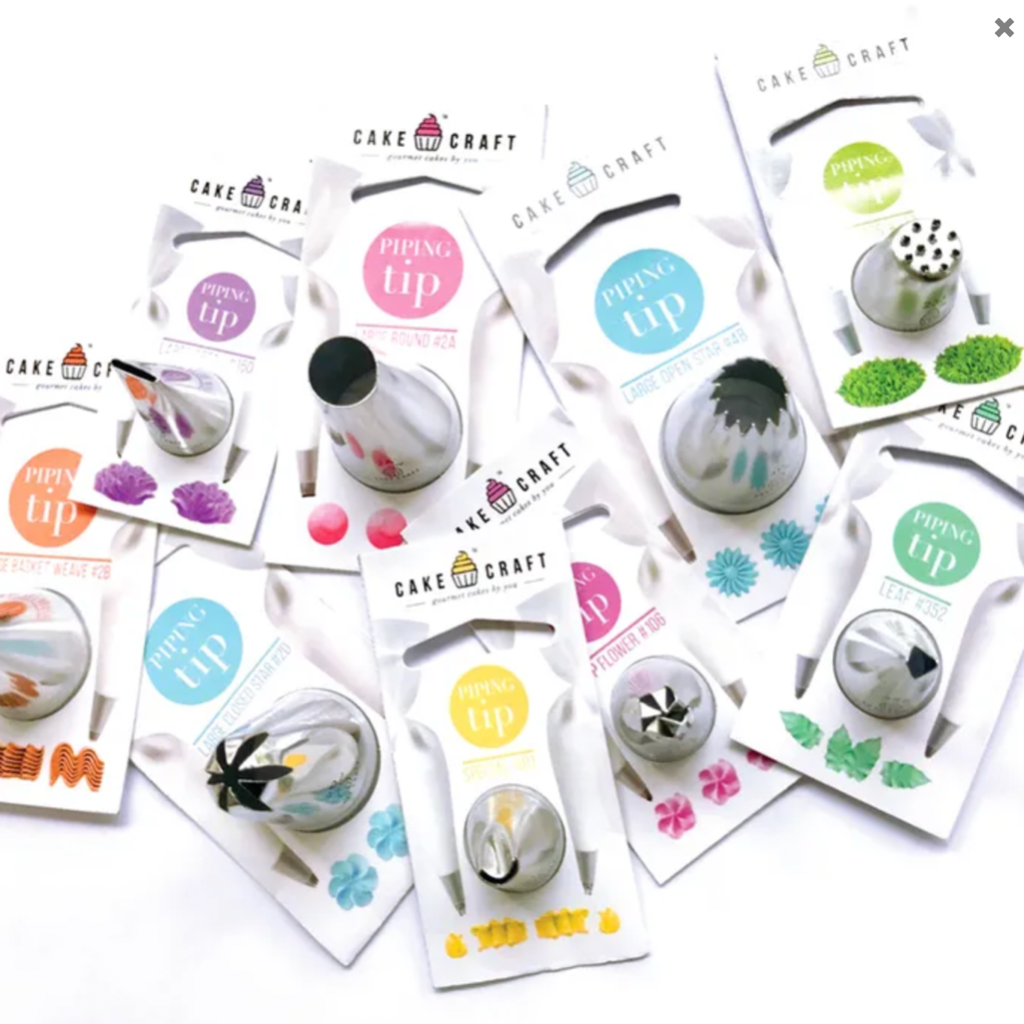 Cake Craft Range of Stainless Steel Piping Tips
