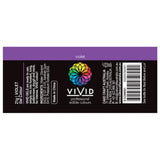 Vivid Violet Gel Food Colouring Nutritional Label