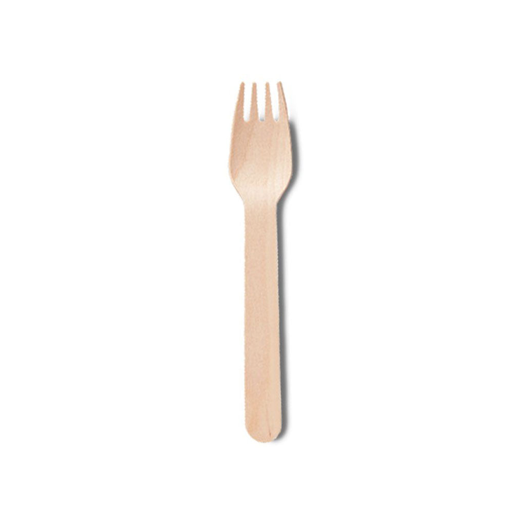 Wooden Fork 6 Inch 100/Pack