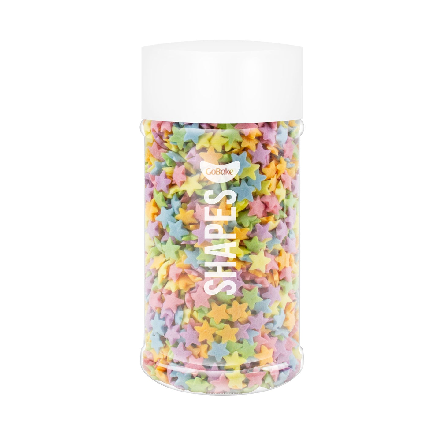 GoBake Sprinkle Shapes Pastel Stars 60g