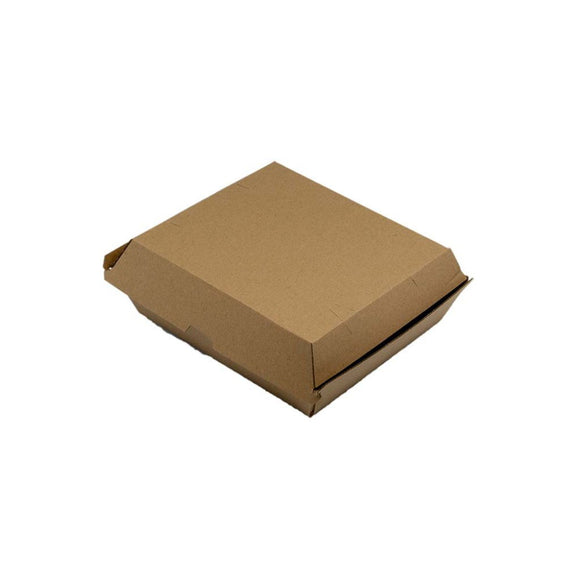 Kraft Cardboard Dinner Box 175x160x75mm | 50/Pack