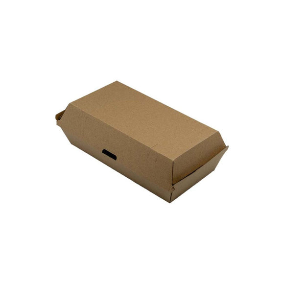 Kraft Corrugated Large Snack Box 205x110x80 | 200/Ctn