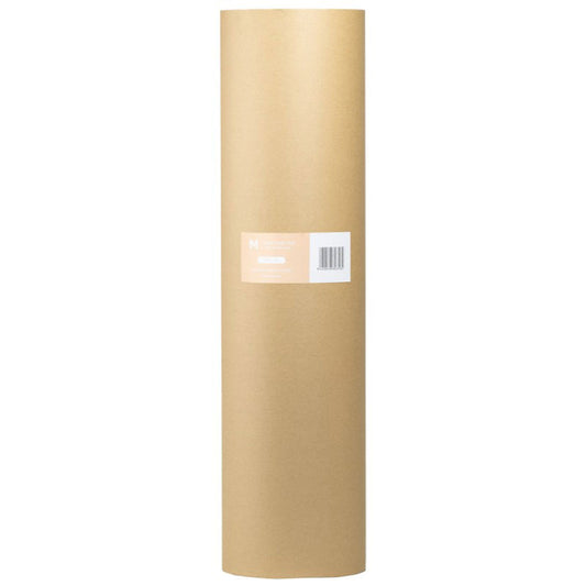 M Kraft Brown Paper Roll 900mm Wide x 250m 80gsm