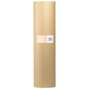 M Kraft Brown Paper Roll 900mm Wide x 250m 80gsm