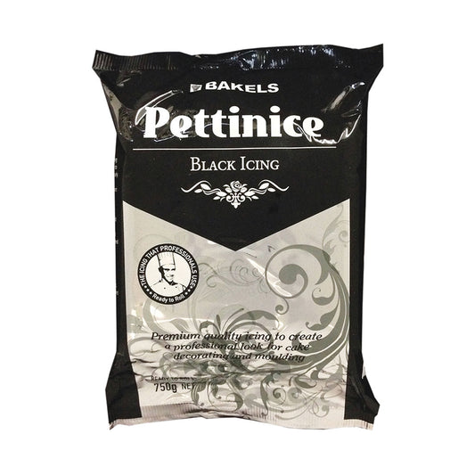 Bakels Pettinice Black RTR Icing 750g | BB 03/26