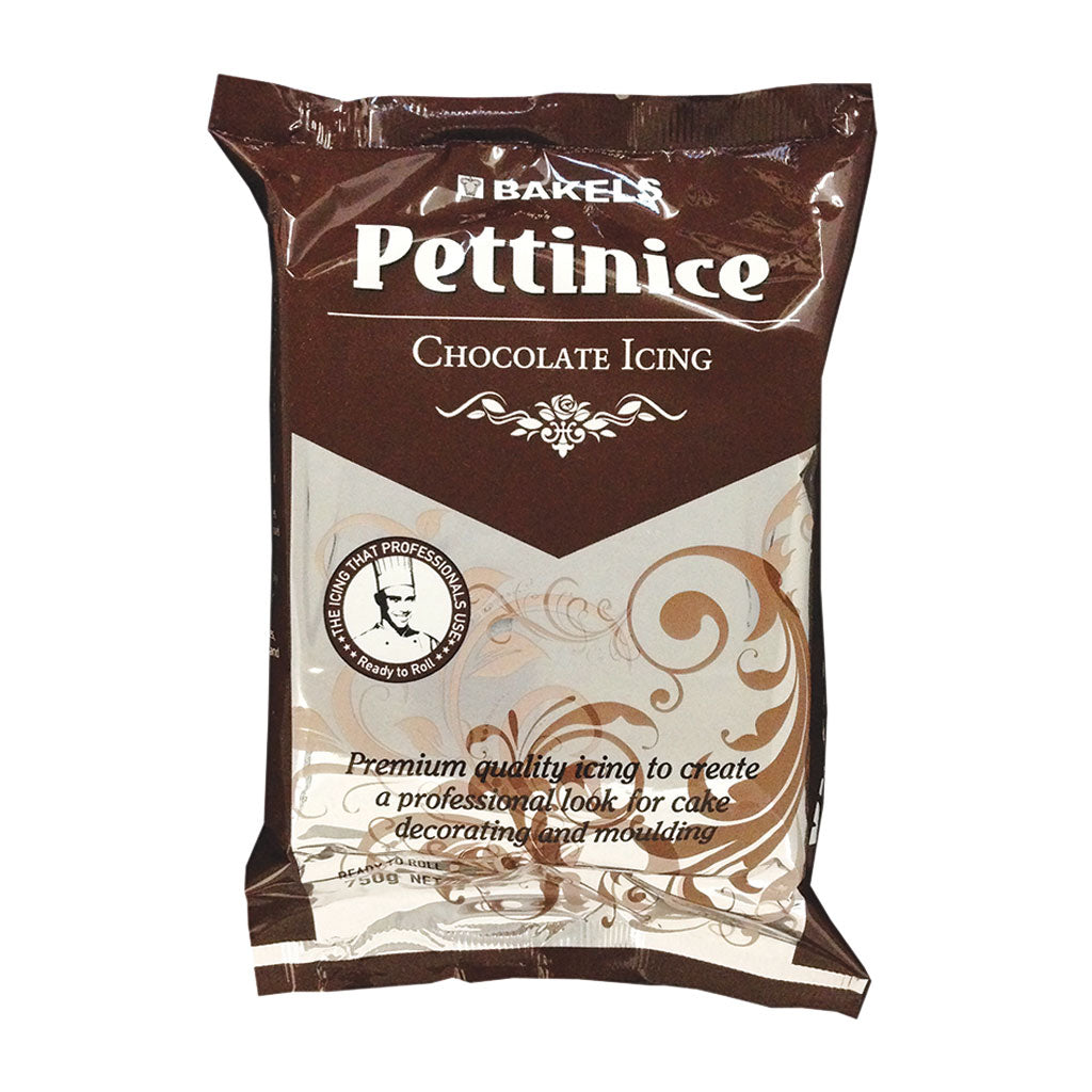Bakels Pettinice Chocolate RTR Icing 750g | BB 06/26