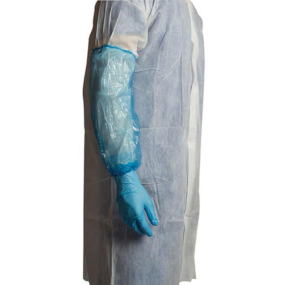 Bastion Blue Plastic Sleeve Protectors 100/Pack